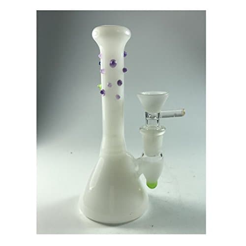 New Arrival White Glass Filter Cup Pipes
