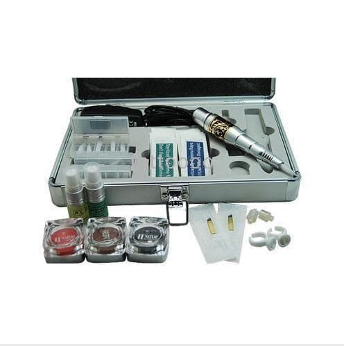 Permanent Makeup Kit Tattoo Eyebrow Lip Machine Equipment