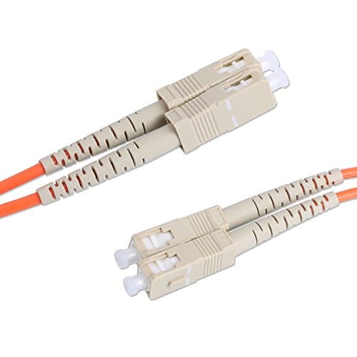 Fiber Optic Cable,CIpotZIZ SC to SC Multimode MM Duplex OM1 62.5/125,3M/9FT