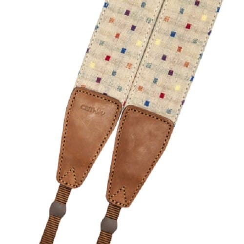 Cam-in 7125 Cotton Square Dot Neck Strap Camera Strap