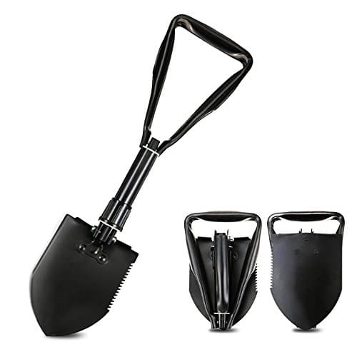 Folding Shovel D-Handle Military Entrenching Tool