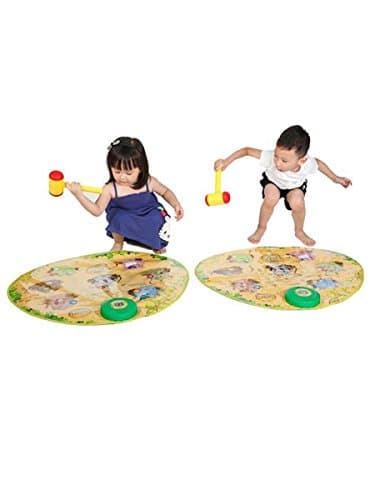 Madsbag Multi- Sensory Hit Moles Playmat Game Fun Activity Mat For Kids Baby Children