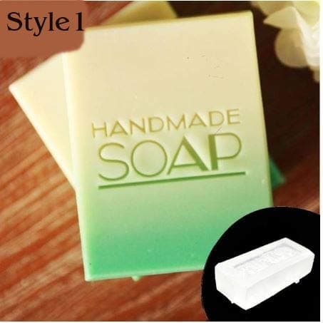 Transparent Handmade Soap Making Stamp Natural Soap Chapter with Handle Acrylic Chapters Customize Tools Accessories (2)