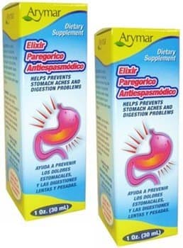 Elixir Paregorico Antiespasmodico. 1 oz Pack of 2