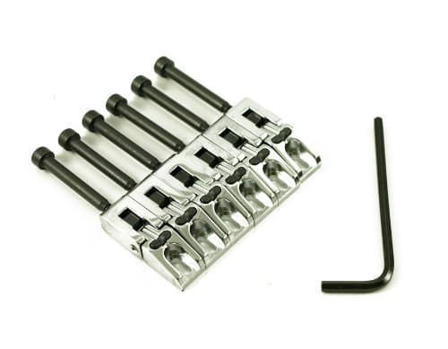 GRAPH TECH® STRING SAVER CLASSIC FLOYD ROSE SADDLES (6PCS) CHROME