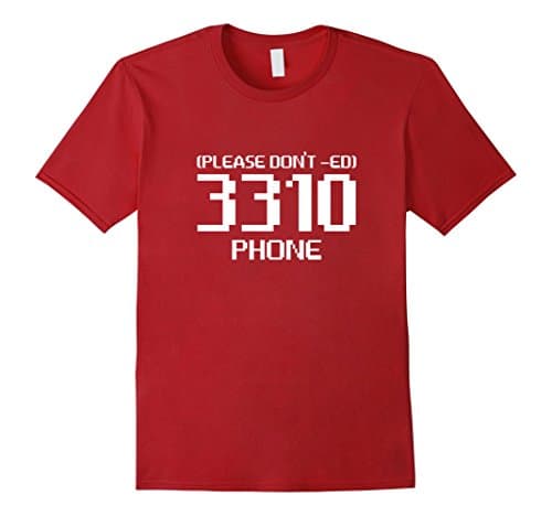 Men's Please Don't - ED 3310 Phone Medium Cranberry