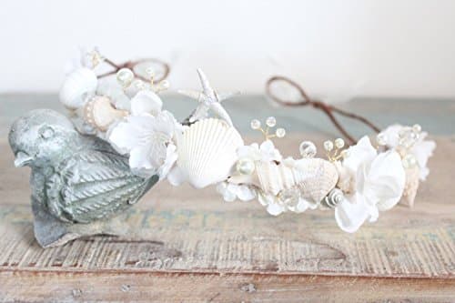 Beautiful Beach Crown, destination wedding, starfish