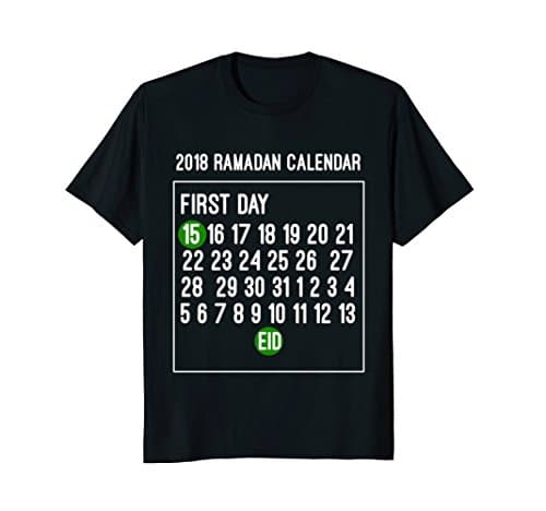 Ramadan 2018 Calendar T-shirt