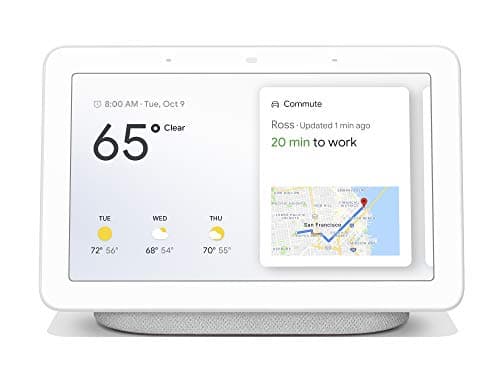 GL1234 Home Hub with Voice-Activated Assistant - 7" Smart Touchscreen (Chalk White)