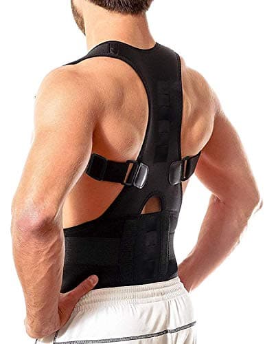 Denim Venim Posture Support Brace, Shoulder Back Support Belt for Men & Women