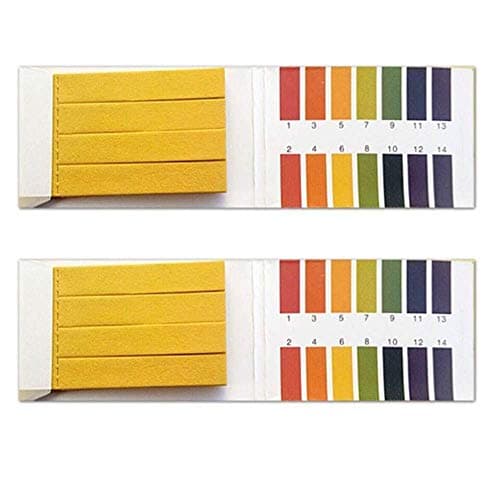 OSAYES PH-Value Indicator Test Strips Acid and Alkali Test Paper for Tester Water Cosmetics Acid Alkaline Test Kit 2 Pack
