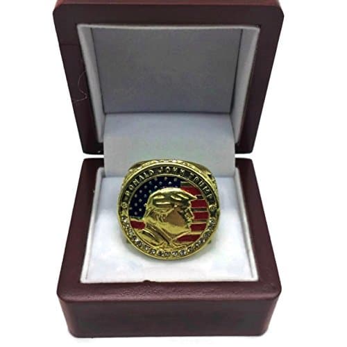 DONALD TRUMP CUSTOM MADE RING SIZE 11 W/.BOX PRE-ORDER