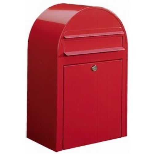 Bobi - Classic Red hardwearing heavy duty Post Box