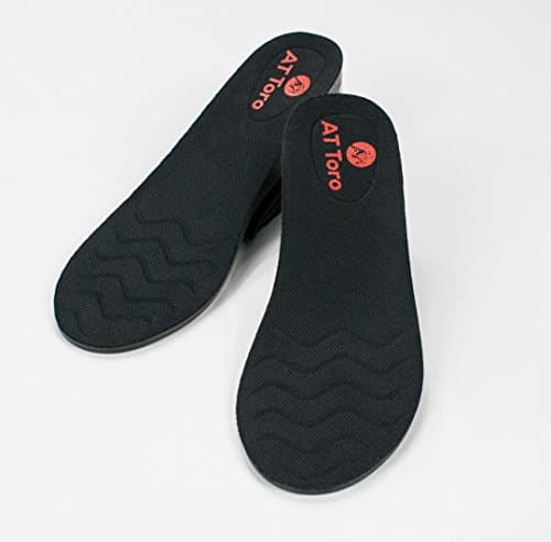 Height Increase Insole 3-Layer Air up Shoe Lifts Elevator Shoes Insole Lift Kit - 8 cm (about 3 inches) Unisex Heel Inserts (small)