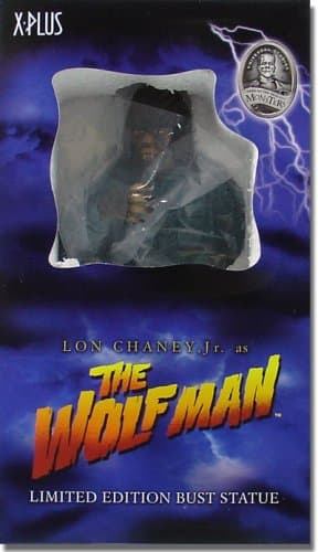 8" Wolf Man Bust in 1:6 Scale