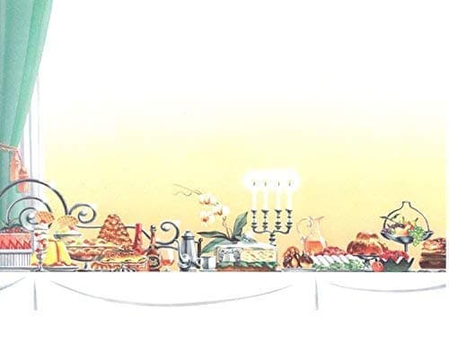 Decadry 3 Fold A4 Event Card Dessert Trolley Make Your Own Menus