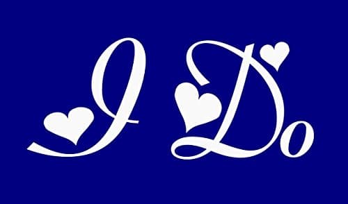 Wheeler3Designs Just Married Parent (I Do (White))