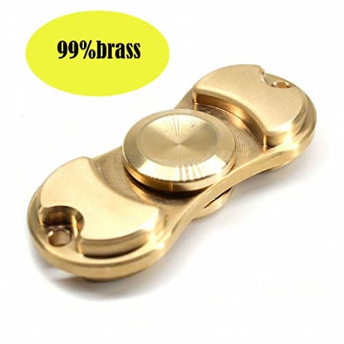 ZHUIMENG Fidget Spinner,Copper &amp; Brass, Hand Spinner, Relieve your Stress, Spinner Fidget Toys and Premium Quality EDC Focus Toy