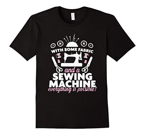 Men's BEST SEWING MACHINE tshirt XL Black