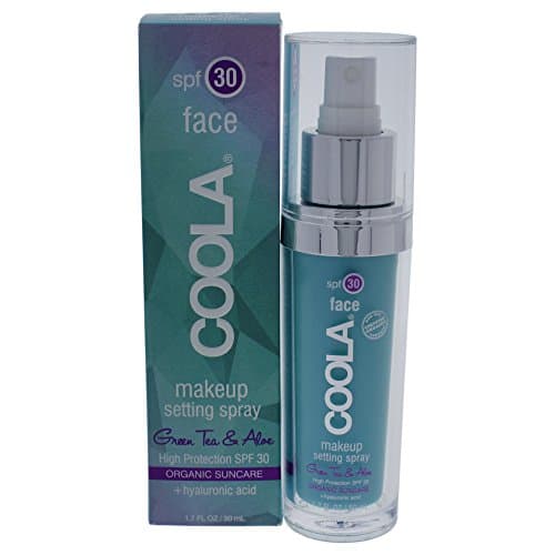 Coola Face Makeup Setting Spray Spf 30 Green Tea &amp; Aloe for Women, 1.7 Ounce