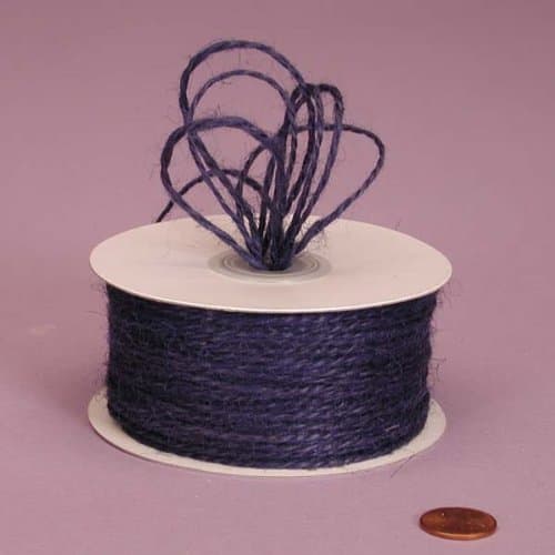 Navy Jute Twine, 2mm X 100Yd