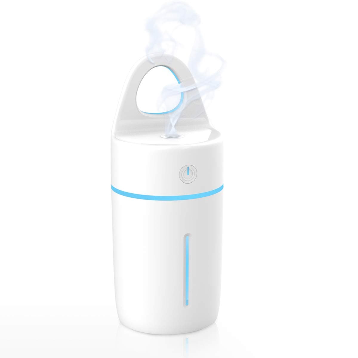 Metalbay Aroma Diffuser, Mini Ultrasonic Essential Oil Diffuser with 7 LED lights, USB Cool Mist Air Humidifier for Car, Office, Bedroom (175ml)