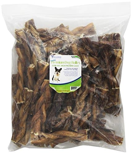 Pet'S Choice 50-Pack Braided Bully Stick, 6-Inch