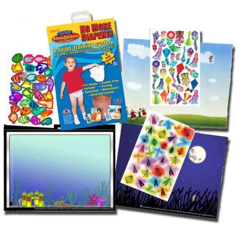 Pottie Stickers - Toilet training aid