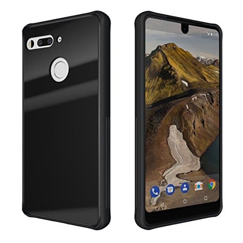 Essential Phone Case-Top Quality TPU Rubber Essential Phone Case (Black)