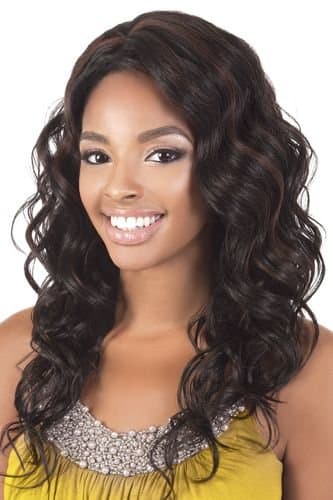 BeShe 2" Deep Lace Front Wig - LACE-51 (LONG DEEP SHOWGIRL 22") (4 - Med Brn)