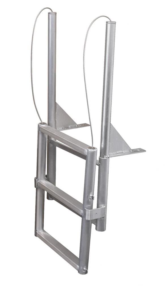 5-Step Floating Dock Lift Ladder Anodized Aluminum