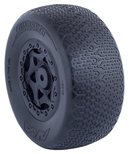 AKA 1: 10 Short Course Typo Wide (Super Soft) Complete Wheel with Red Insert Losi SCTE, Tekno SCT410