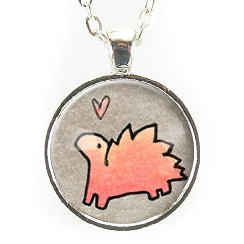 Kawaii Stegosaurus Necklace
