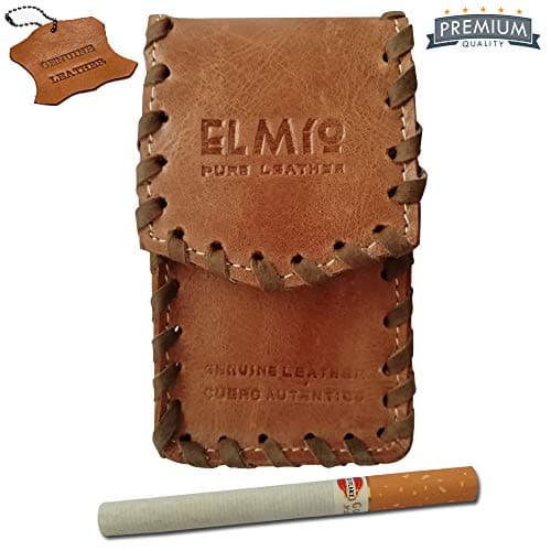 EL Mio Leather Cigarette Case (Tan_103-4800-14)