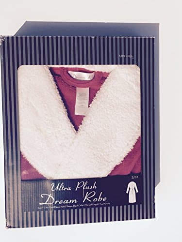 Ultra Plush Dream Robe S/M, Jester Red, 100% Polyester