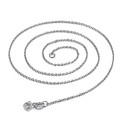 s925 Sterling Silver Singapore Cable Twisted Curb Solid Rolo Chain Italian Crafted Necklace,30", 1.2mm