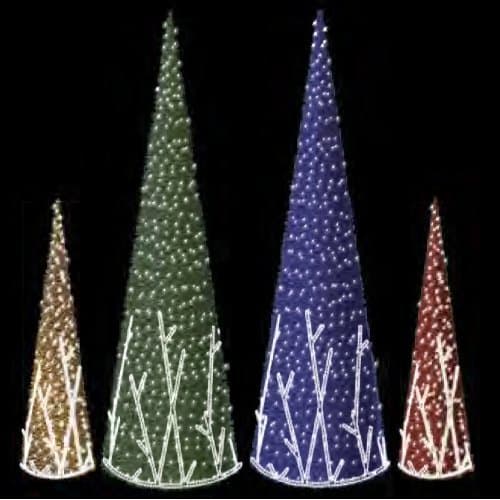 prilux – Branches Cone Green 250 cm [Energy Class A+]