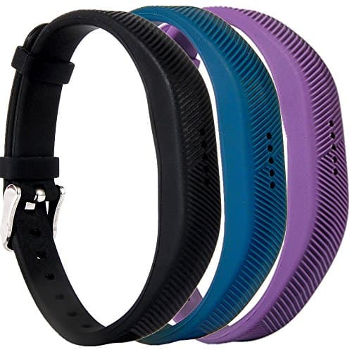 Fitbit Flex 2 Bands,WISHTETA Silicon Replacement Band for 2016 Fitbit Flex 2 Sports Classic Fitness Replacement Accessories Wrist Band (3PCS-05)