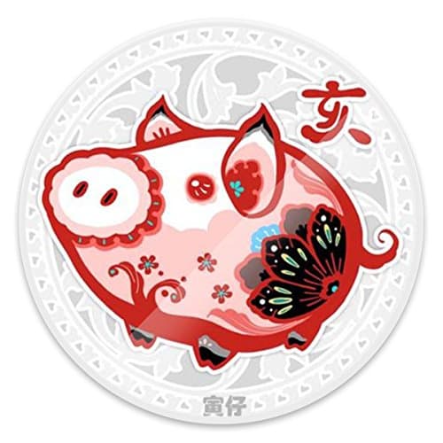 Bokkoy Mobile Pop Expanding Holder, Release Hands Stand for Tablets Mount Nintendo Switch Clip Iphone Grip Compatible all Smartphones (pig)