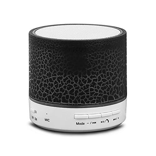 RShop Bluetooth Speaker / Wireless Portable Bluetooth Speaker / Support TF Card 3.5mm Audio Jack / USB Charging Data Transmission / with Hands-Free Function For A Variety of Outdoor Activities-Black