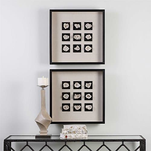 Geode Linen Shadow Box Designed by Grace Feyock