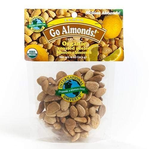 Organic Sicilian Lemon Almonds (4 ounce)