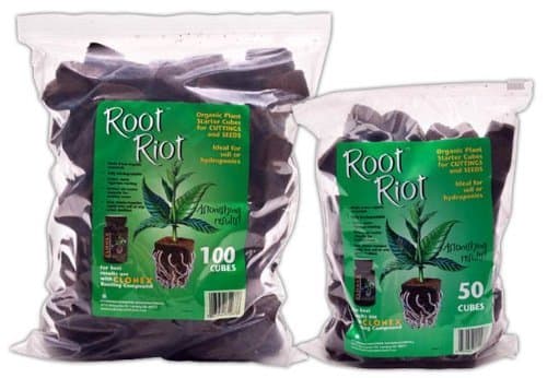 Root Riot Plugs 100 Cubes 714132 by Root Riot