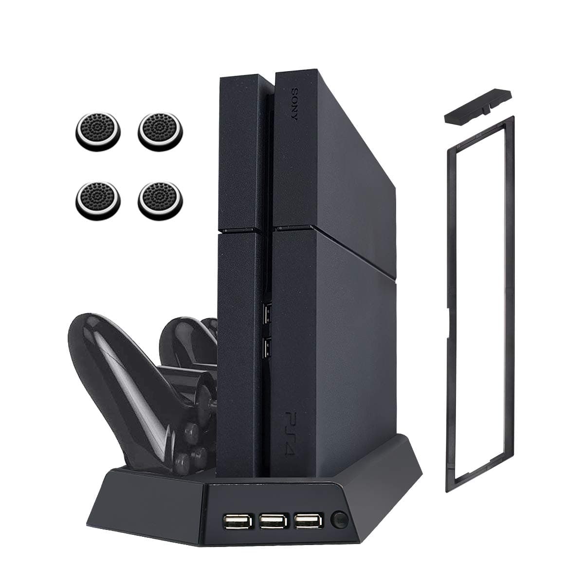 DATONG PS4/PS4 Slim/PS4 Pro Vertical Stand Cooling Fan Ps4 Slim/Pro