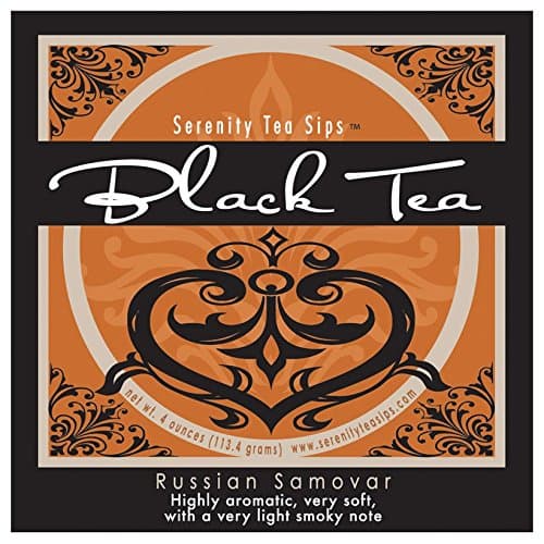 Serenity Tea Sips 4 oz. Russian Samovar Black Tea Blend with a slight smoky note