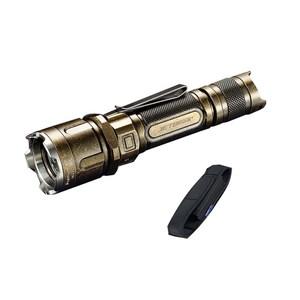 JETBeam Jet-IIIM 3M PRO Tactical Flashlight Cree XP-L LED 1100 Lumens Torch Selfdefence