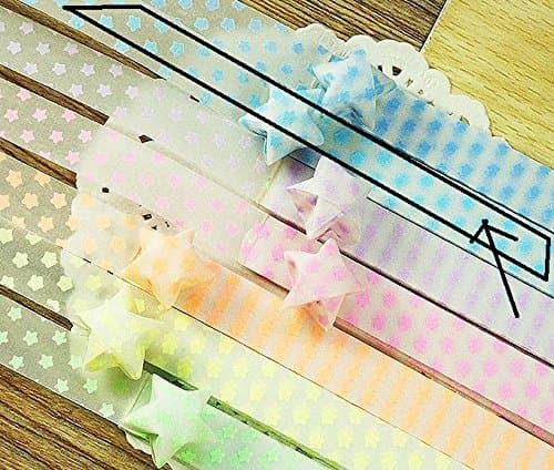 Origami Stars Papers Package - Star (Light Blue)