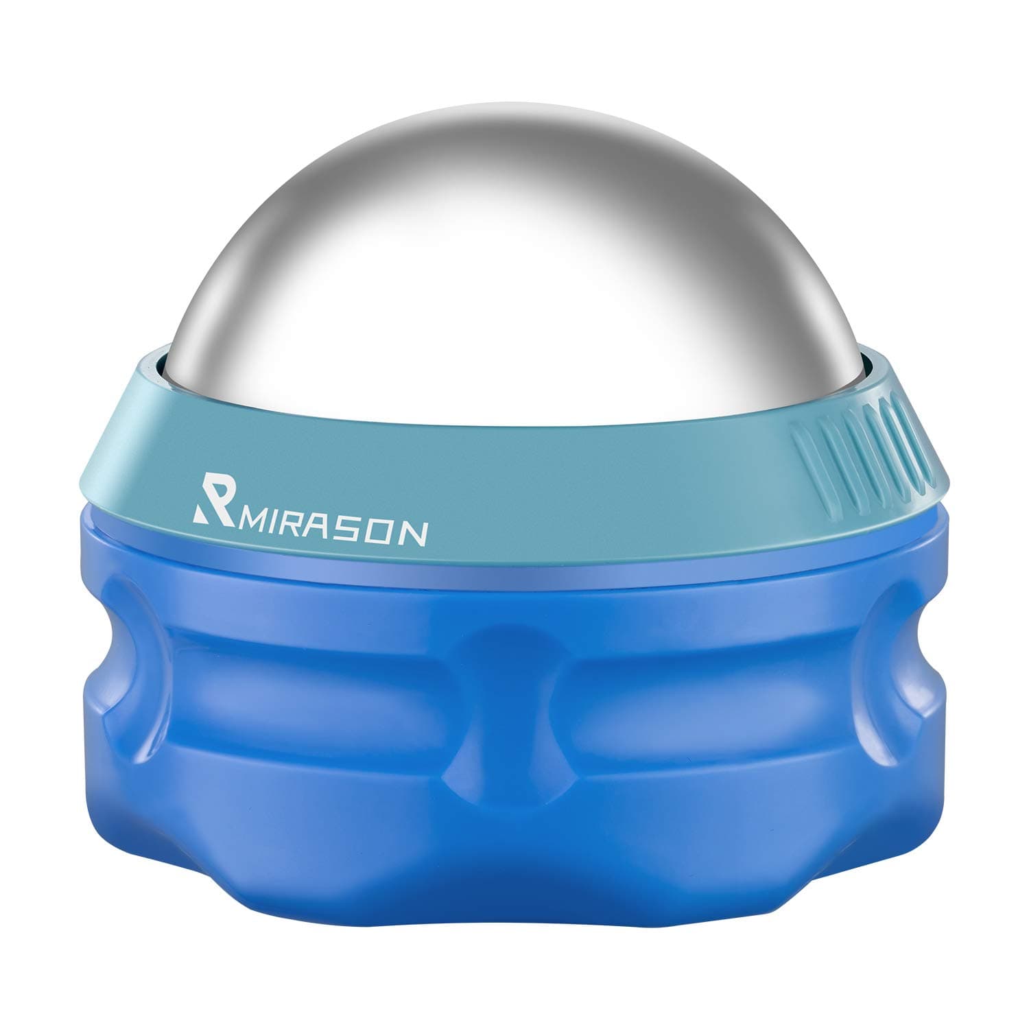 MIRASON Massage Ball Ice Roller Cold Therapy Cryosphere Deep Tissue Manual Massage Ball Stay Cold or Hot for Sore Muscle Relief, Shin Splints, Sore Shoulders, Knee, Foot Recovery Ice Pack (Blue)