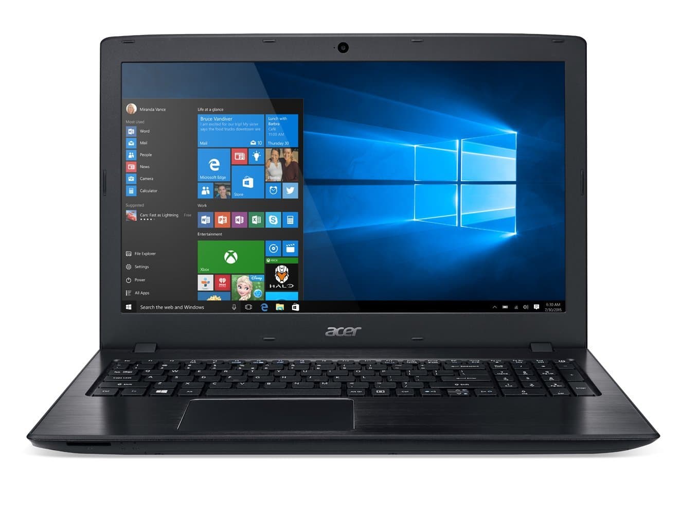 Acer Aspire E 15, 15.6" Full HD IPS LED-Backlit Laptop, Intel Core i5-8250U Quad Core, 8GB RAM, 256GB SSD, NVIDIA GeForce MX150, DVD-RW, US QWERTY Keyboard, WiFi, Windows 10 Home