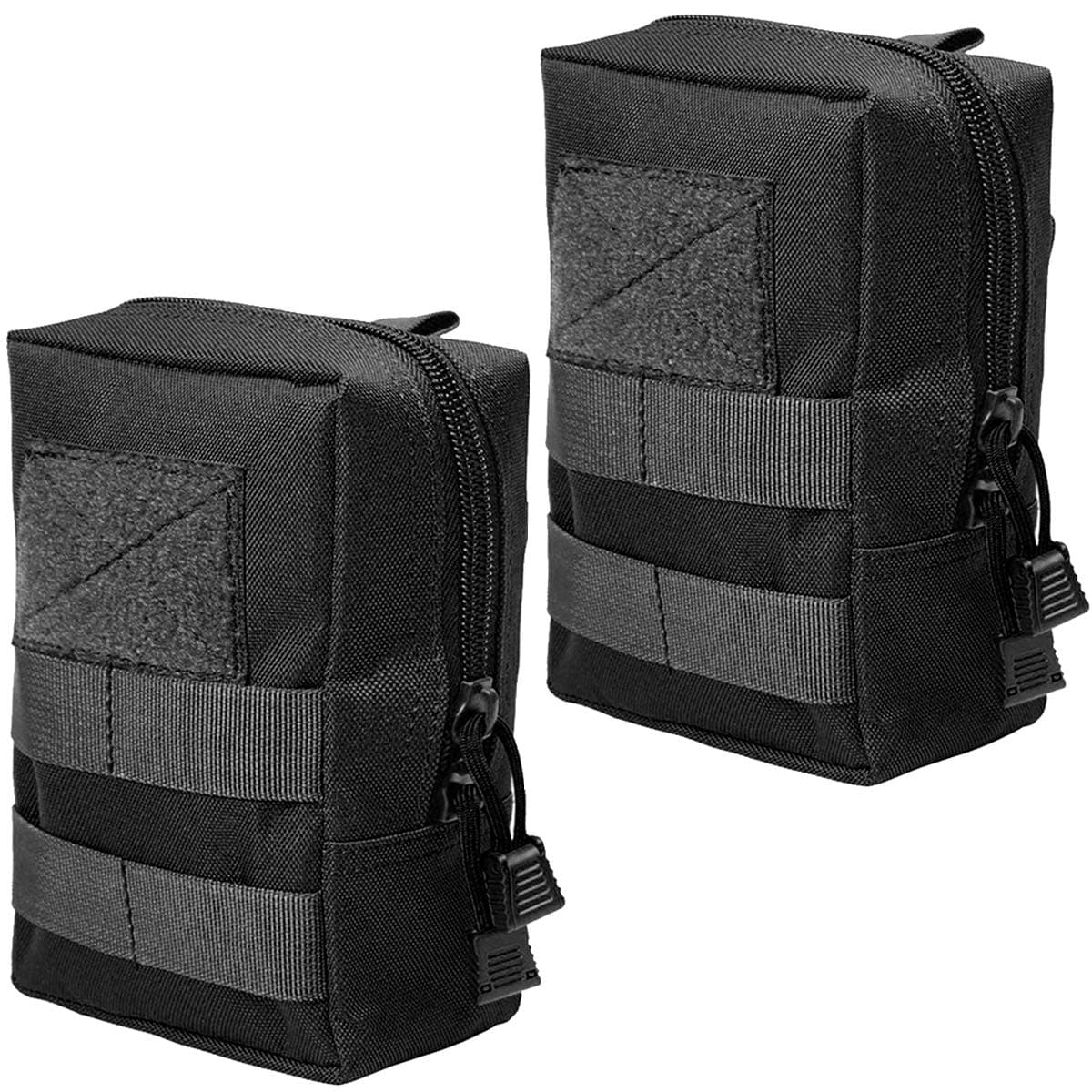 HOANAN Molle Pouches, Tactical Admin Pouch Compact EDC Utility Gadget Gear Pouch Military Carry Accessory Belt Hanging Waist Bag